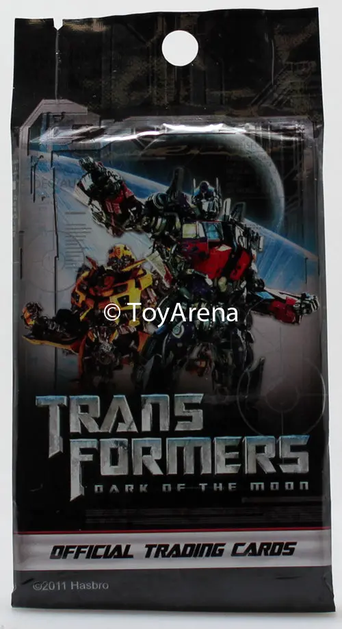 1 Sealed Pack Transformers Dark Of The Moon Official Trading Cards Game Hasbro 1