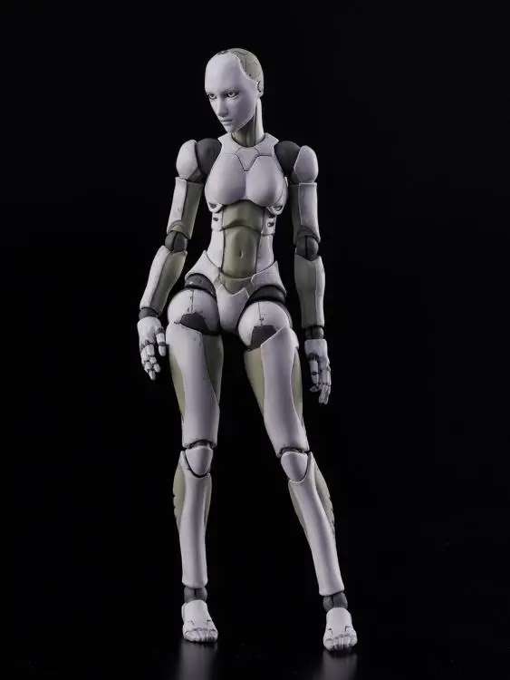 1000Toys (Sen-Toys) 1/12 Toa Heavy Industries Synthetic Human (Female) Green / White Action Figure 1