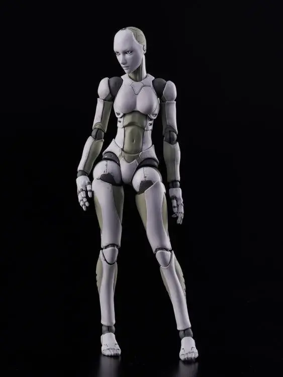 1000Toys (Sen-Toys) 1/12 Toa Heavy Industries Synthetic Human Green / White Action Figure (2Nd Production) 1