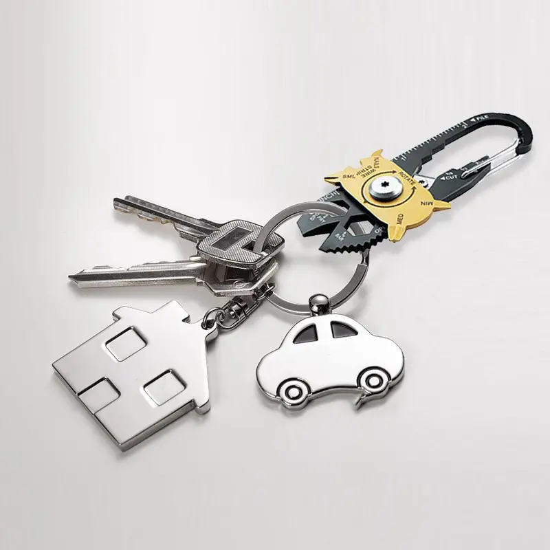 20-In-1 Stainless Steel Wrench Screwdriver Multi Tools Keychain 1