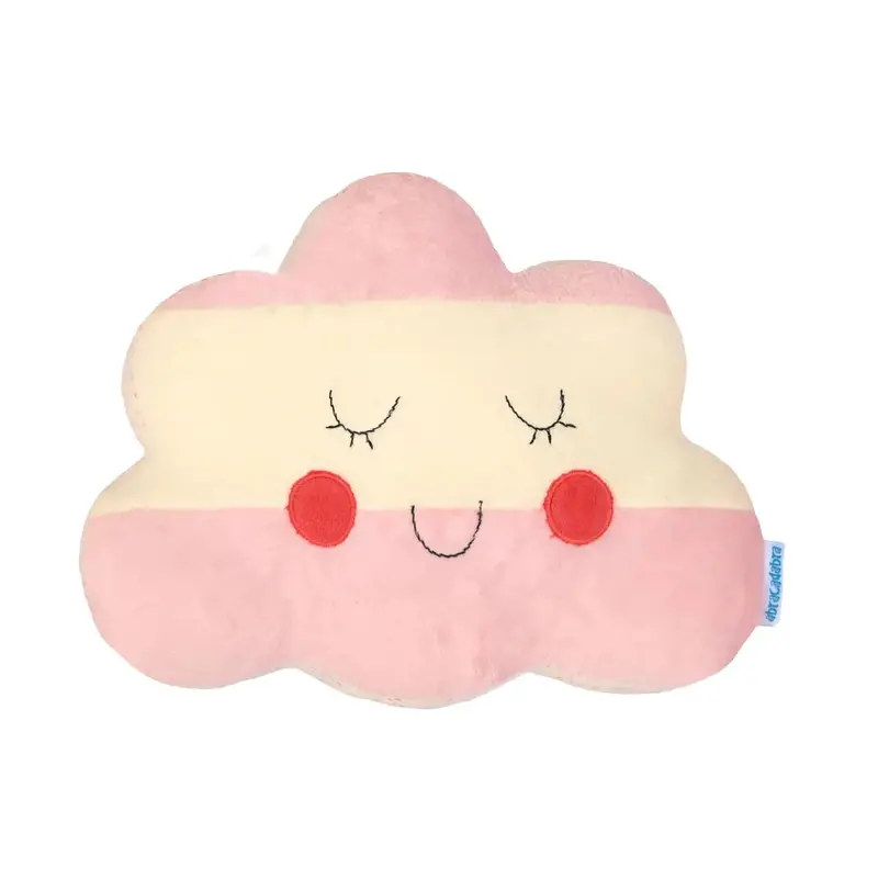 Abracadabra Cloud Shaped Cushion - Pink 1