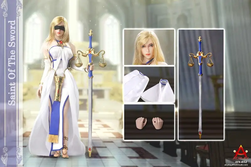 Acplay 1/6 Atx-052 Gnome Killer Saint Of The Sword (Sword Maiden) Action Figure 1