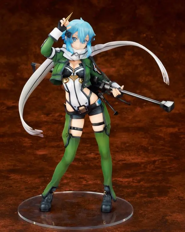 Alter 1/7 Sword Art Online The Movie: Ordinal Scale Sinon Scale Statue Figure Pvc 1