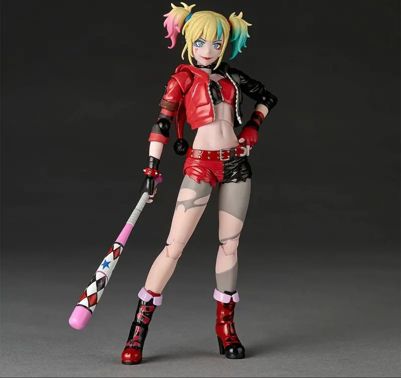 Amazing Yamaguchi Revoltech Figure Complex Harley Quinn (Isekai Ver.) Suicide Squad Nr082 1
