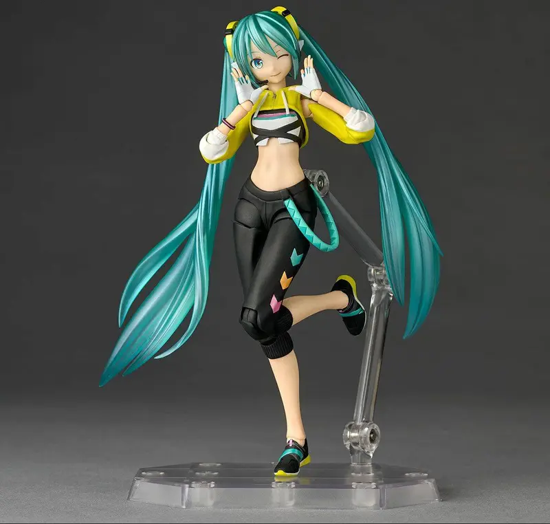 Amazing Yamaguchi Revoltech Figure Complex Hatsune Miku (Boxing Ver.) Fitness Boxing Nr093 1