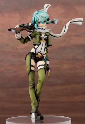 Aquamarine 1/7 Sword Art Online Ii Sinon (Shino Asada) Statue Figure 1
