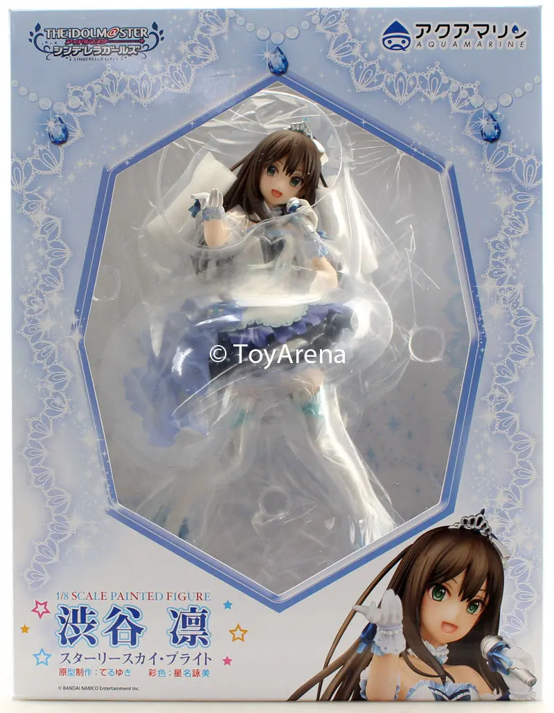 Aquamarine 1/8 Scale Idolm@Ster (Idolmaster) Rin Shibuya  Starry Sky Bright  Pvc Figure Statue 1