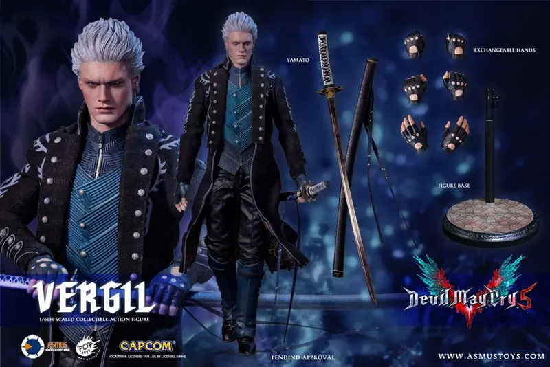 Asmus 1/6 Evil Devil May Cry V Vergil Sixth Scale Figure Dmc500 1