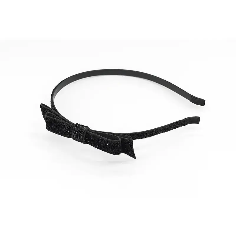 Baby Doe Black Glitter Hairband 1