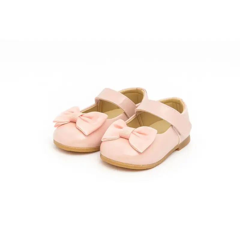 Baby Doe Pink Pretty Little Bow Prewalker Sandals 1