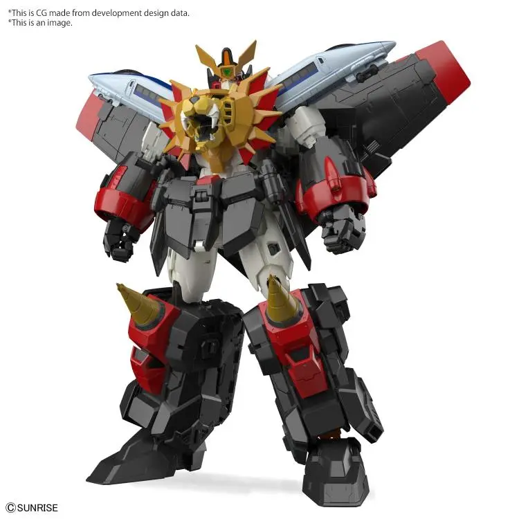 Bandai 1/144 Rg The King Of Braves Gaogaigar Gaogaigar Model Kit 1