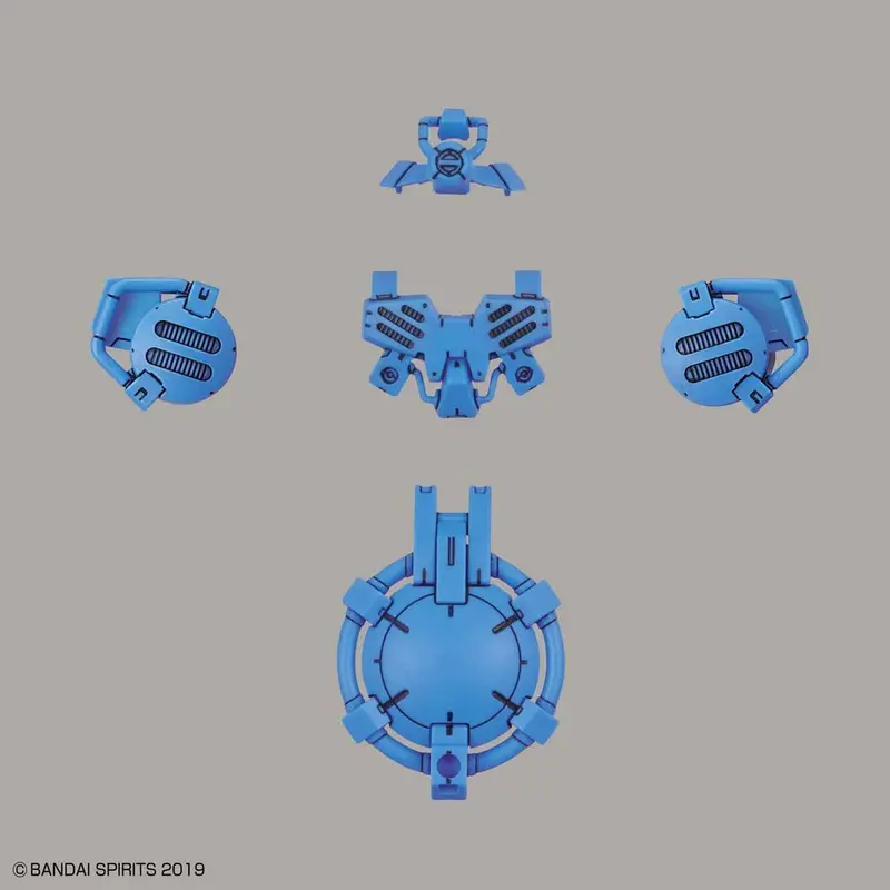 Bandai 30 Minutes Missions Option Armor Op-08 For Special Squad Portanova Exclusive Light Blue Armor Set Kit 1