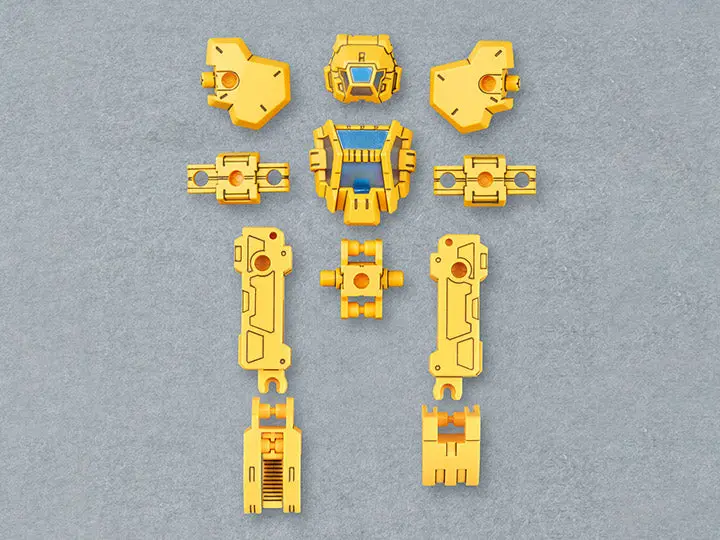 Bandai 30 Minutes Missions Option Armor Op-15 For Special Operation Rabiot Exclusive Yellow Armor Set Kit 1