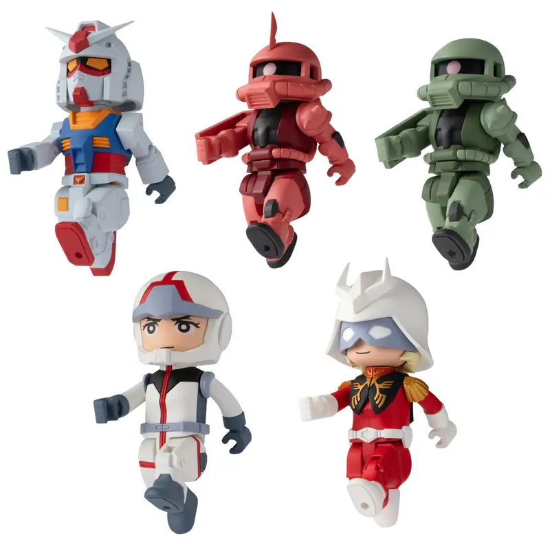 Bandai Bitlot Gundam Trading Figure Set Of 10 1