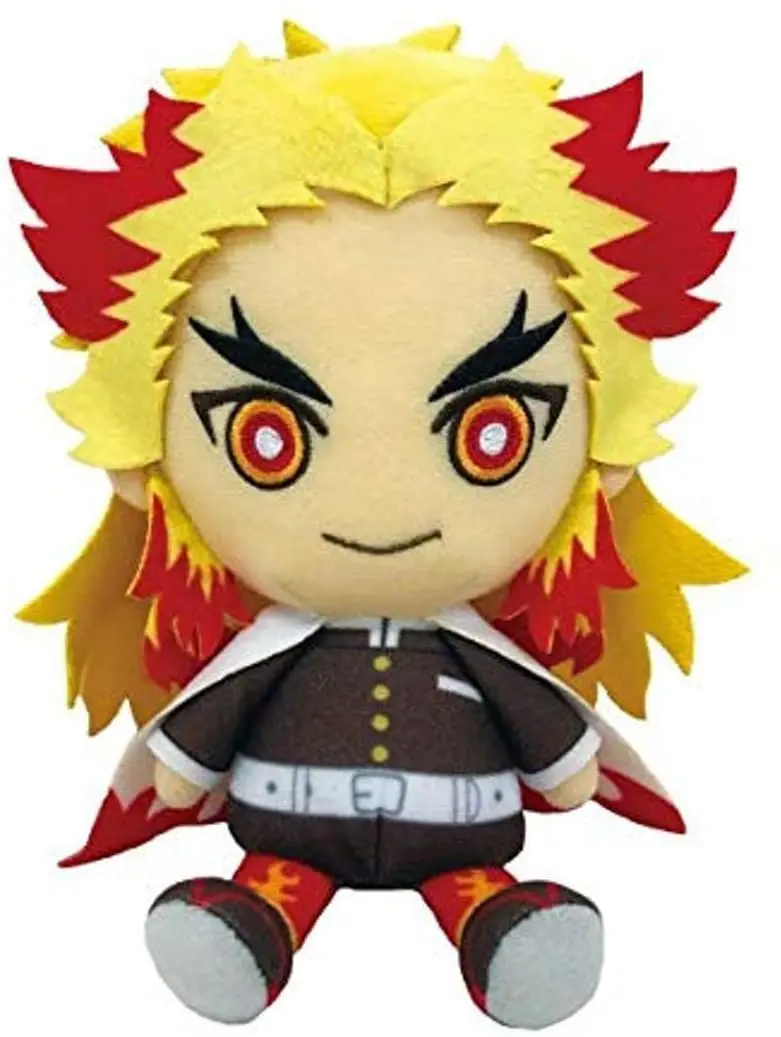 Bandai Chibi Plush Demon Slayer: Kimetsu No Yaiba Kyojuro Rengoku 1