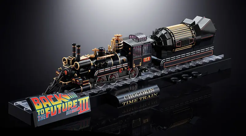 Bandai Chogokin Back To The Future Part 3 Time Train Action Figure 1