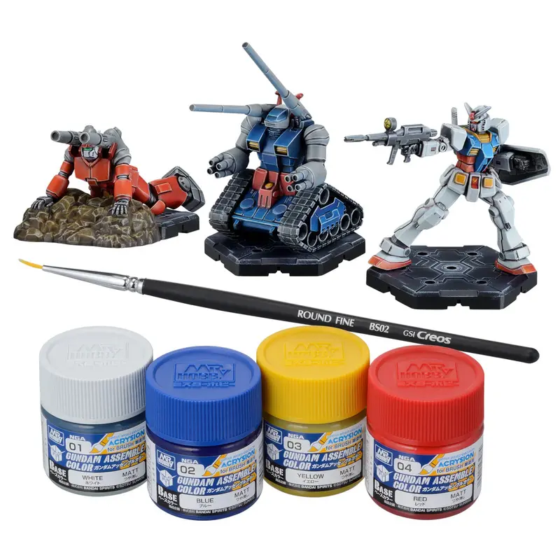 Bandai Gundam Assemble Paint Pack 01 [Pa01] Model Kit 1