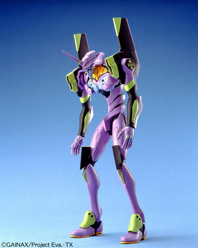 Bandai Hg Lm 001 Neon Genesis Evangelion Eva-01 Test Type Model Kit 1