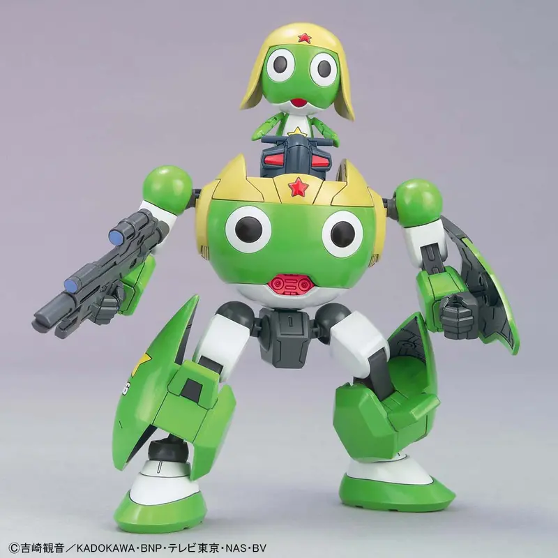 Bandai Kero-Pla Keroro Gunso #09 Keroro Robo Sgt. Frog Plastic Model Kit 1