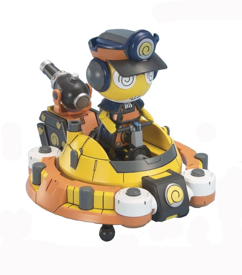 Bandai Kero-Pla Keroro Gunso #40 Keroro Pirates Deep Ocean King Sgt. Frog Plastic Model Kit 1