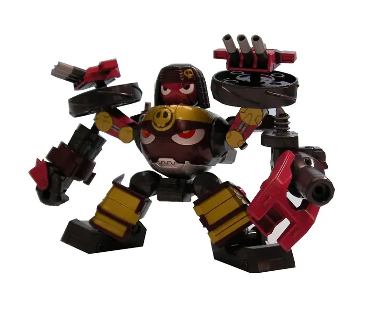 Bandai Kero-Pla Keroro Gunso #42 Keroro Pirates King Girororo Chou Kaiou (Super Sea King) Mode Sgt. Frog Plastic Model Kit 1