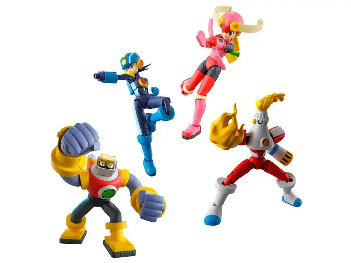 Bandai Mega Man Exe Smp Shokugan Modeling Project Makes Pose Mega Man Exe Battle Network Vol. 1 Model Kit 1