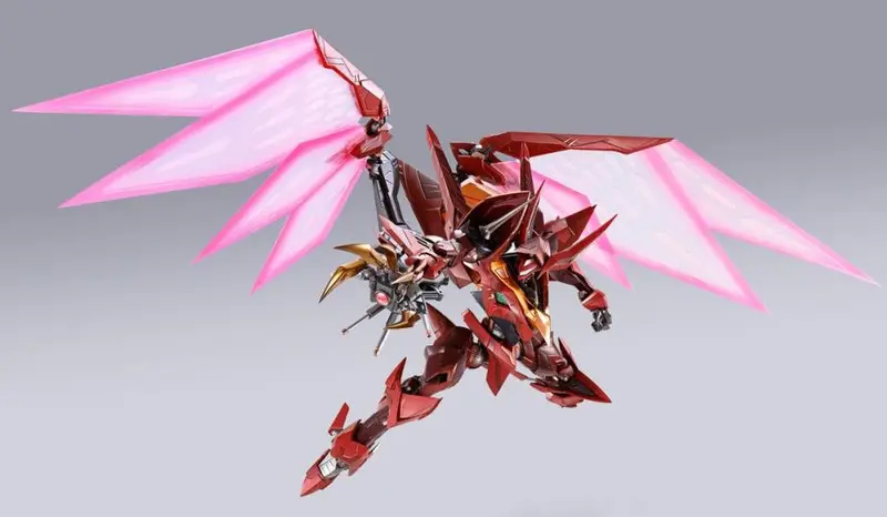 Bandai Metal Build Dragon Scale Code Geass: Lelouch Of The Rebellion R2 Type-02/F1z Guren S.E.I.T.E.N. Eight Elements Action Figure 1