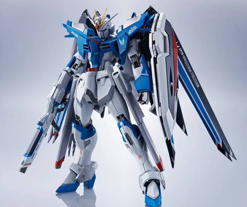 Bandai Metal Robot Spirits Gundam Seed Freedom Stts-909 Rising Freedom Gundam Action Figure 1