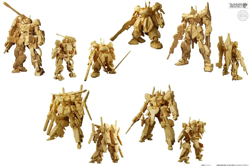 Bandai Mobile Suit Gundam Artifact Phase 5 Trading Figure Set Of 10 1