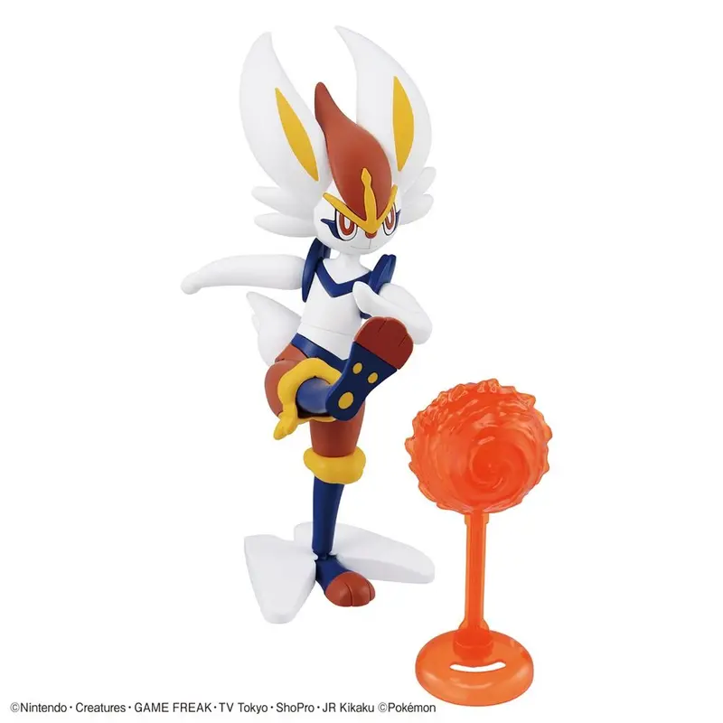 Bandai Pokemon Cinderace (Aceburn) Model Kit 1