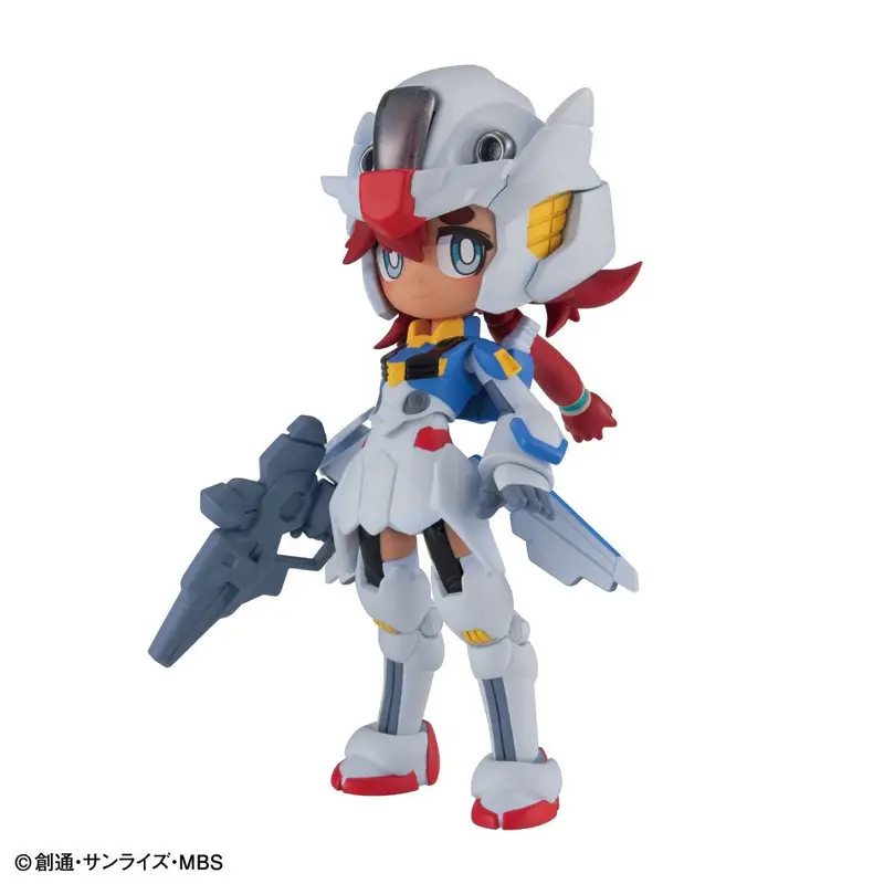 Bandai Shokugan Charamobi Mechagurumi Gundam The Witch From Mercury Suletta Mercury Figure 1