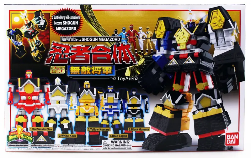 Bandai Shokugan Super Minipla Power Rangers Shogun Megazord Model Kit 1