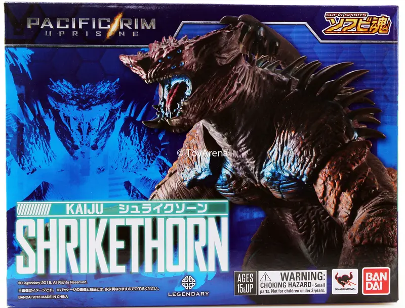 Bandai Sofvi Spirits Pacific Rim Uprising Kaiju Shrikethorn Figure 1