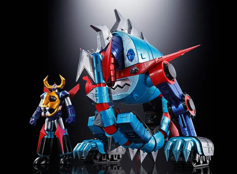 Bandai Soul Of Chogokin Gx-100 Gaiking & Daiku Maryu Divine Demon-Dragon Gaiking Action Figure 1