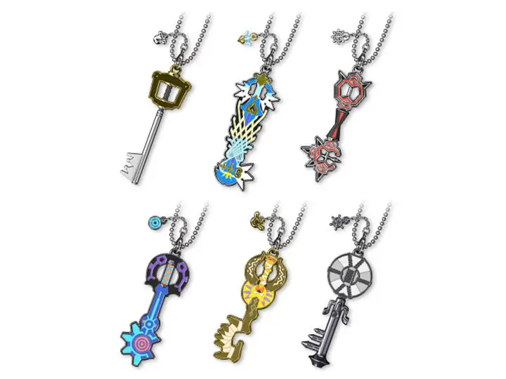 Bandai Spirits Kingdom Hearts Keyblade Collection Vol. 3 Box Of 6 1