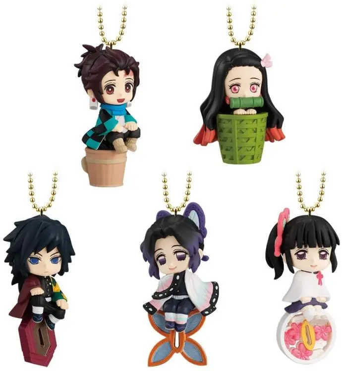 Bandai Spirits Twinkie Dolly Demon Slayer Vol. 2 Box Of 8 Trading Figures 1