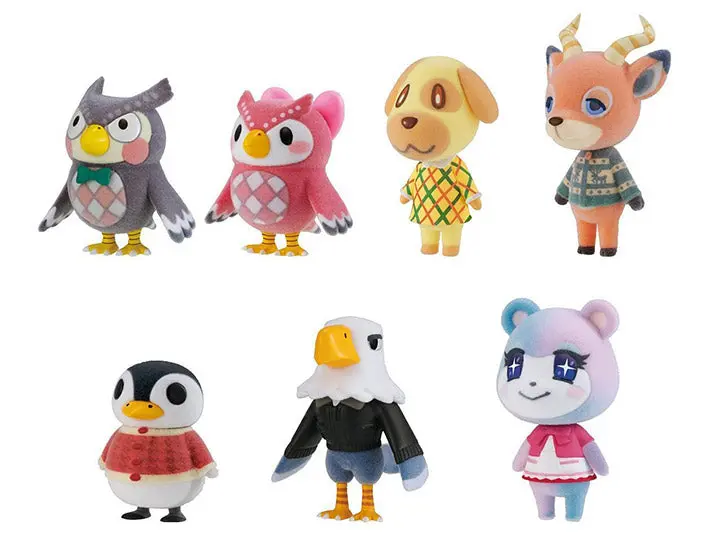 Bandai Tomodachi Doll Animal Crossing: New Horizons Vol. 3 Trading Figure Random Set Of 8 1