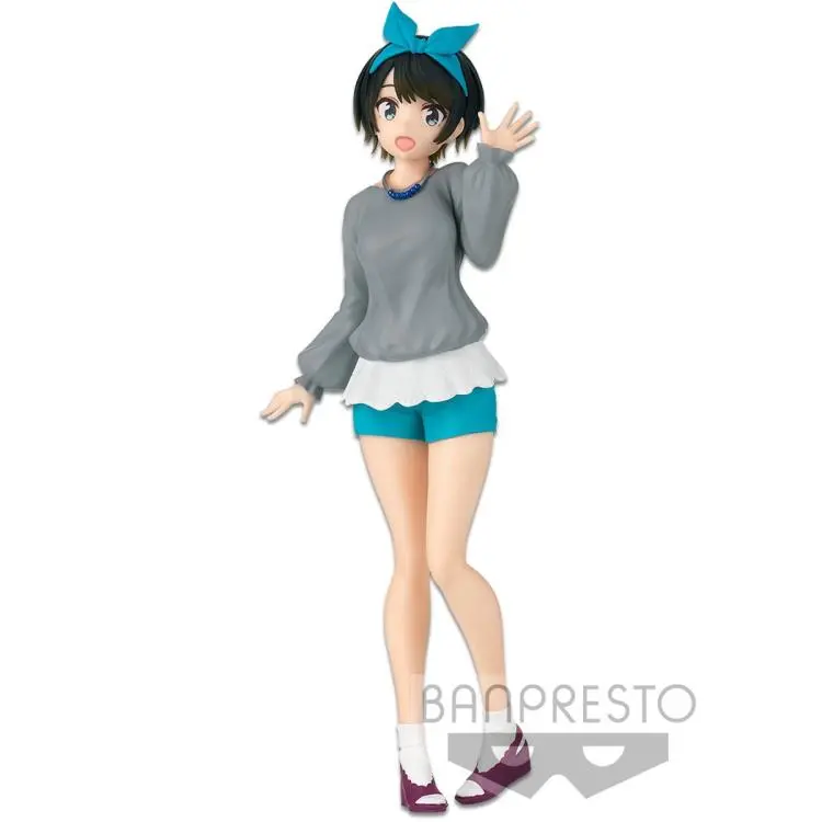 Banpresto Rent-A-Girlfriend Ruka Sarashina (Exhibition Ver.) Figure 1