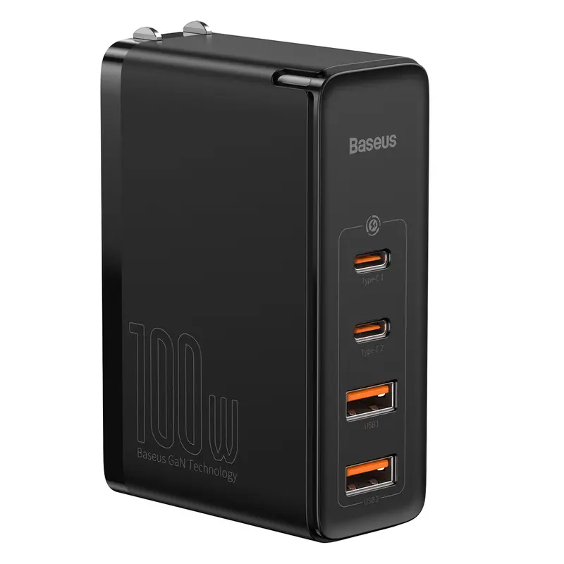 Baseus Gan2 Pro 100W Quick Charger 2C+2U Cn 1