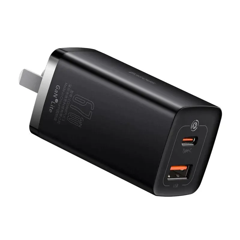Baseus Gan3 Lite Fast Charger 67W Type C + Usb 1