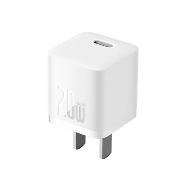 Baseus Gan5 Fast Charger 20W With Type-C-To-Iphone Cable 1
