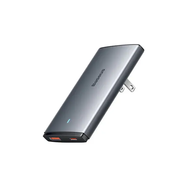 Baseus Gan5 Pro Ultra-Slim 65W Type-C+Usb Fast Charger With Mini Cable C To C 100W 1M 1