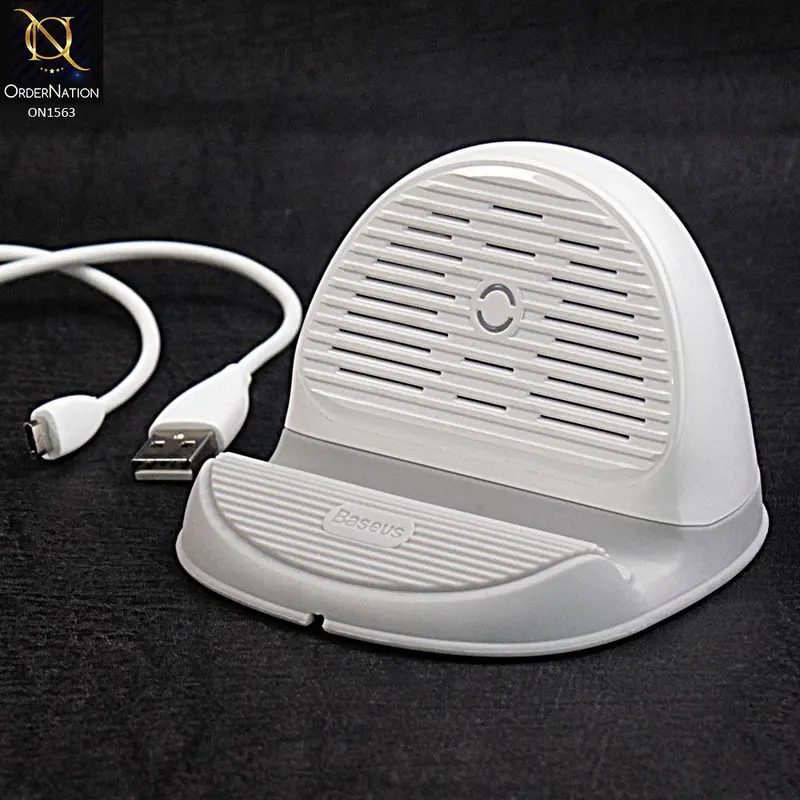 Baseus Silicone Horizontal Desktop Wireless Charger 10W 1