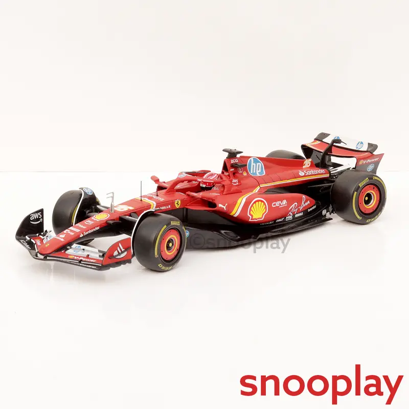 Bburago Original Sf-24 C. Leclerc Licensed Diecast Car | 1:18 Scale Model (14 Years Till Grown Ups) 1