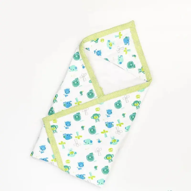 Beelittle Cheeky Monkeys Organic Cotton Wrap Bed 1