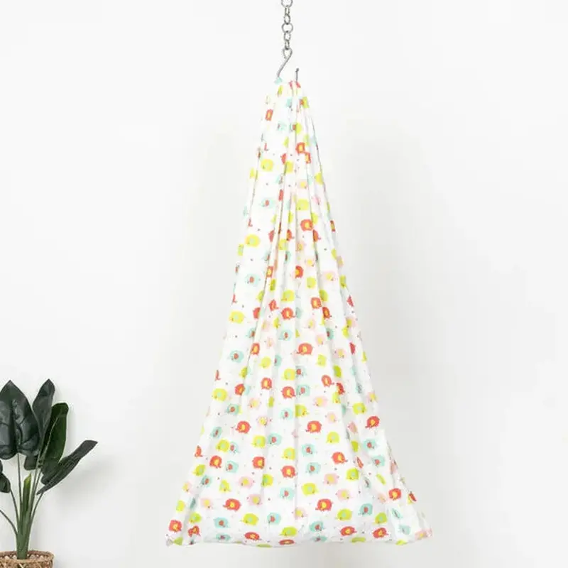 Beelittle Jumbo Star Premium Organic Cotton Baby Thottil Cradle | Soft, Breathable & Portable 1
