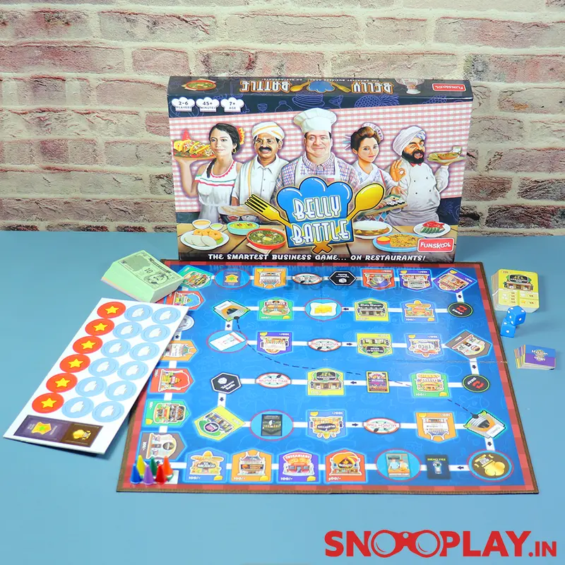 Belly Battle - The Smartest Business Game On Restaurants (6 Years Till Grown Ups) 1