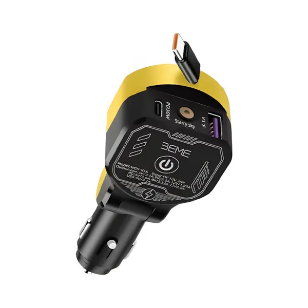 Beme Flashvolt Bumblebee 65W Pd Car Charger 1