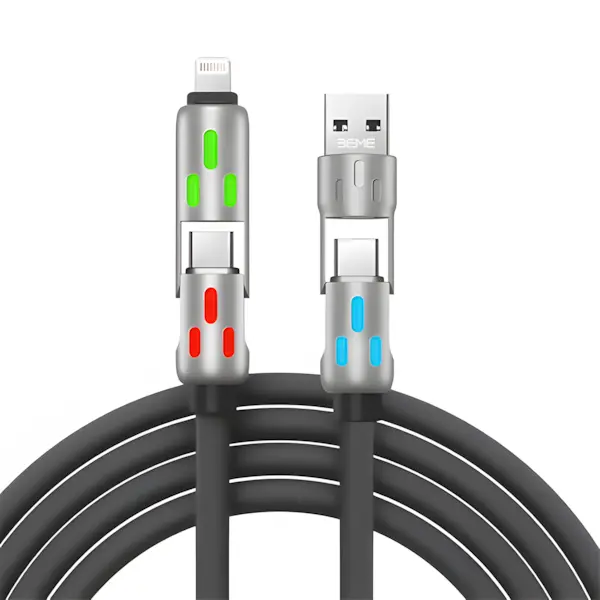 Beme Transformer Cable 2 Fast Charging 75W 4 In 1 Cable 1