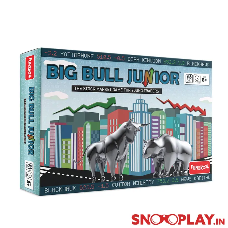 Big Bull Junior - Stock Market Strategy Game (10 Years Till Grown Ups) 1